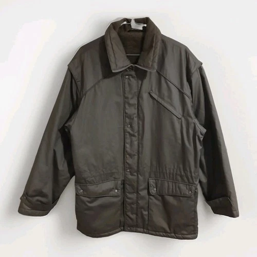 Tiklas Actives Jacket Mens 48/38  Brown Winter Coat Faux Fur Lining Finland - product listing photo