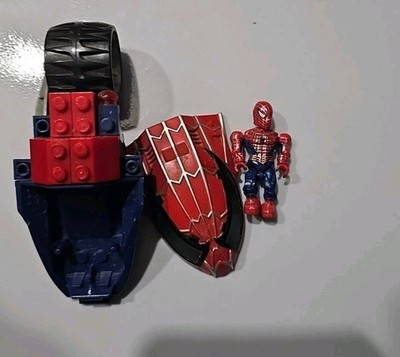 Mega Bloks Marvel Spider-Man Mini-figure Spider-Man 2'' Inches + Freebies