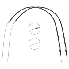 RIDEX Handbremsseil Seilzug Feststellbremse für VW GOLF III (1H1) Hinten Rechts