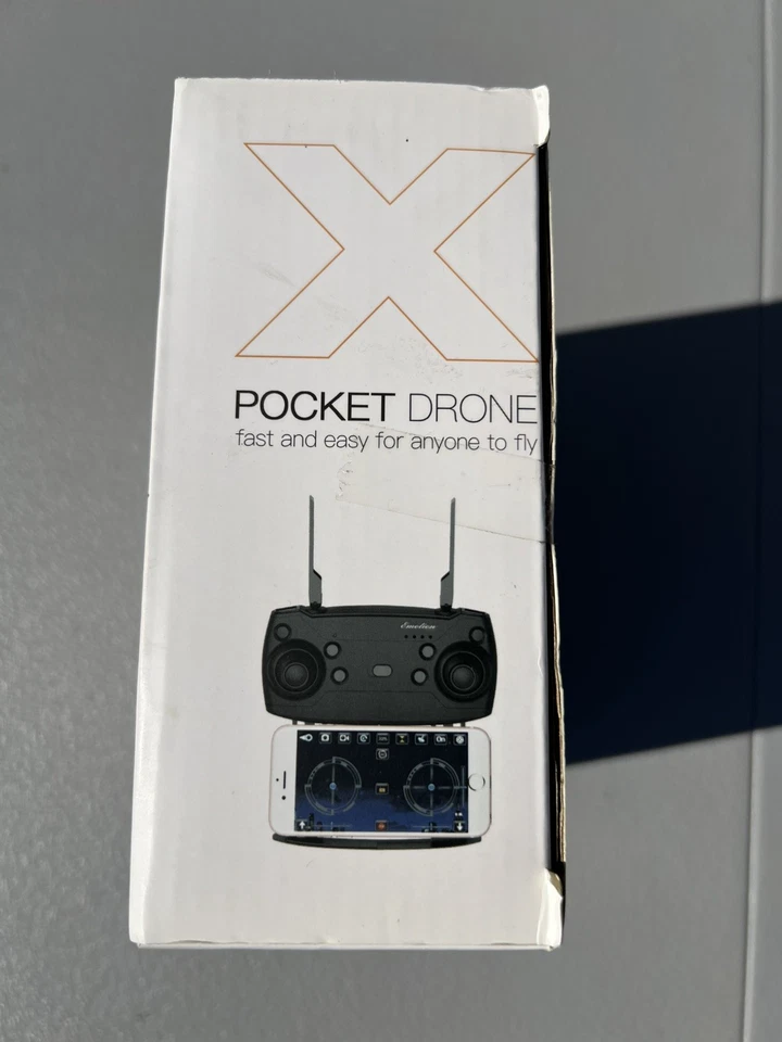 Eachine E58 Pocket Drone Quadcopter 720p Camera + 3 Rechargable LiPo Batteries - Image 3 of 4