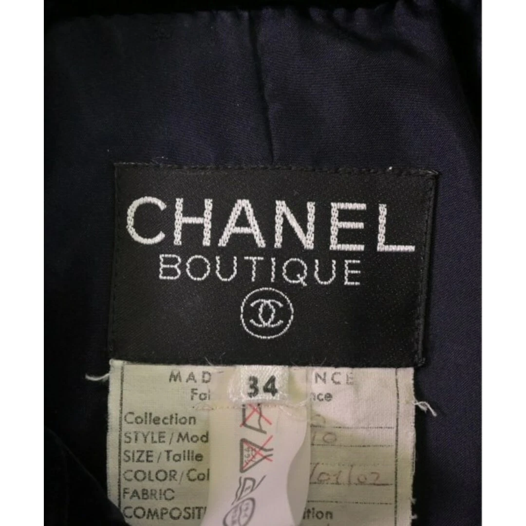 Giacca Chanel 34 Xxs Or So Navy X Nero Abbigliamento