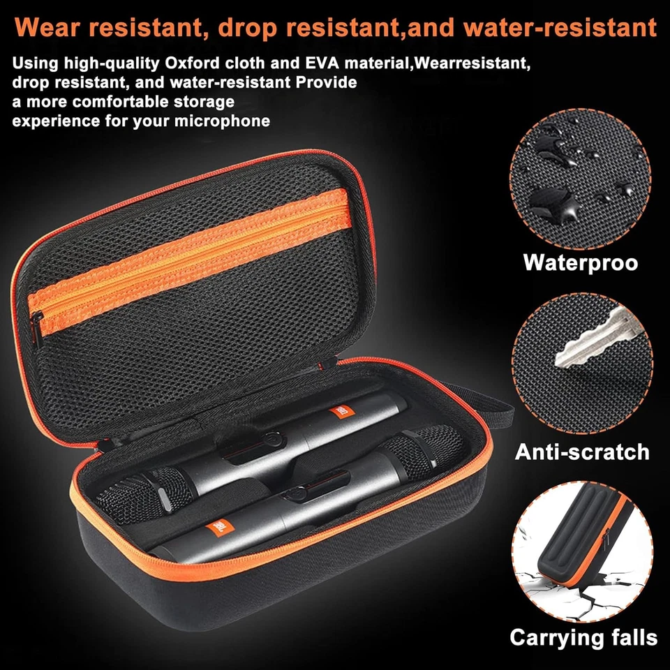 Mikrofon Tragetasche für JBL PartyBox Aufbewahrungstasche Reisen Mikrofonhülle - Bild 2 von 4