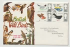 8/8/1966 UK GB FDC - British Birds - Birds - Rickmansworth CDS Postmark
