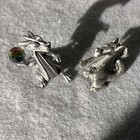 Lot Of 4 Dragons - 2 Dragons Playing Ball, 1 Tiny, And 1 R.C. Pewter — photo 3
