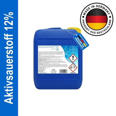 Aktivsauerstoff 12% 5 Ltr. Kanister   mit Clear-Water Effekt