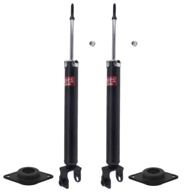 Rear Shock Absorbers and Upper Mounts Kit KYB Excel-G For Nissan 370Z ...