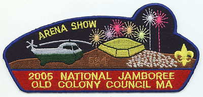 JSP - OLD COLONY COUNCIL - 2005 NATIONAL JAMBOREE - 524 - ARENA SHOW - CUT EDGE