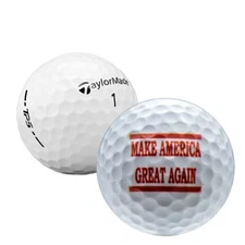 Refinished TaylorMade TP5 Trump - Make America Great Again Golf Balls