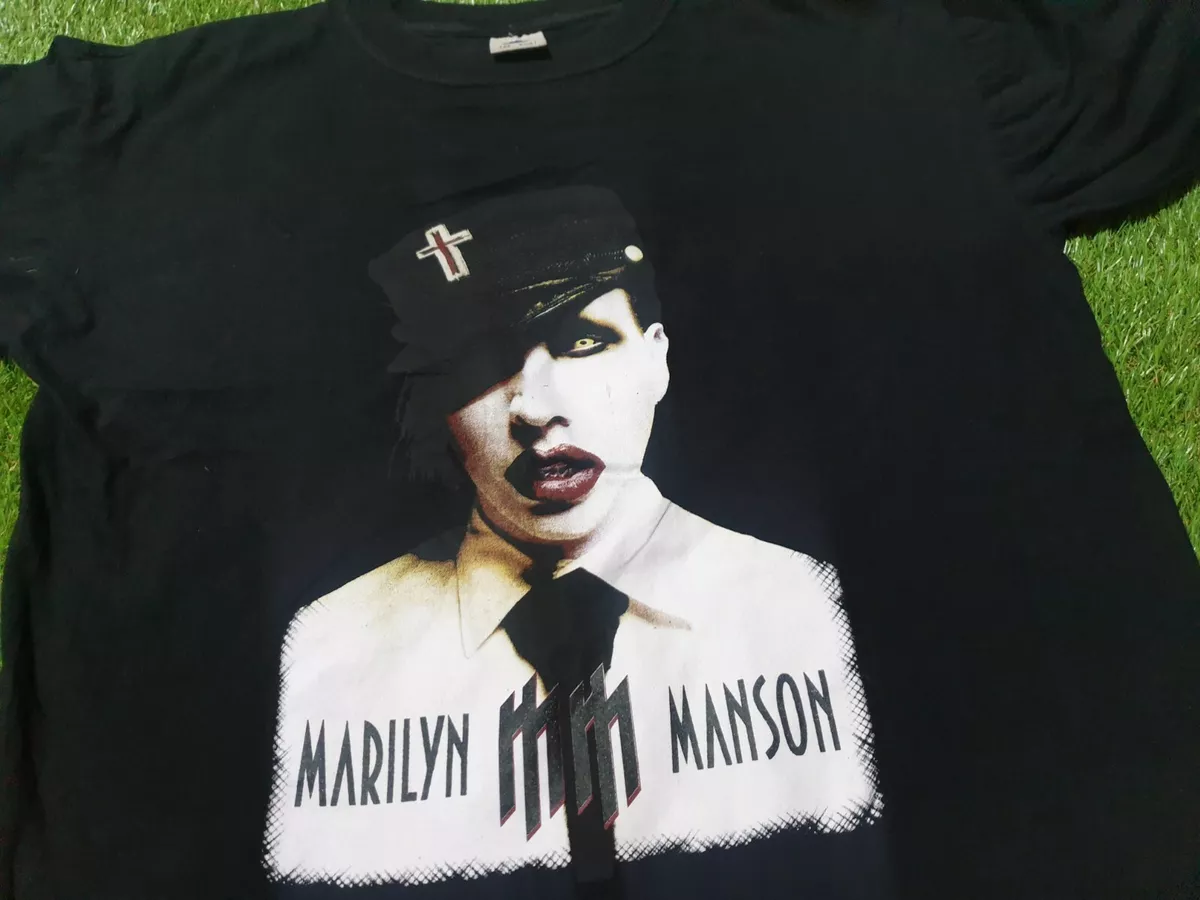 Rare Vintage  Marilyn Manson T Shirt Size L