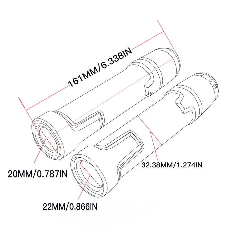 Apto para empuñaduras de manillar Z650 Z750 Z800 Z900 Z1000 Z250 Z400 ZX6R 10R 7/8"" Foto 4 de 4
