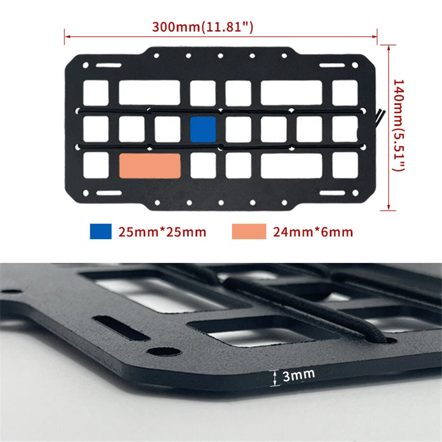 Car Sun Visor Organizer Tactical Panel Wallet Card Storage Interior Accessories - Изображение 4 из 4