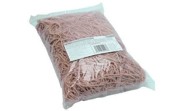 Maped Gummiringe natur Durchmesser 90mm Großpackung 1kg Gummibänder Gummis beige