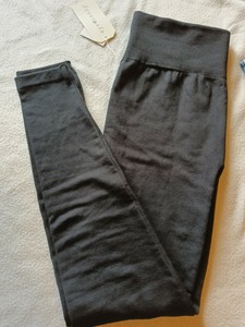 Eye Candy Black Fleece Leggings Size 1X 