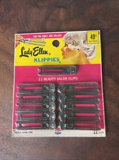 Vintage Hair Clips Lady Ellen Klippies Styling New Old Stock Pack of 11 I