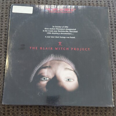 The Blair Witch Project Laserdisc 1999 Laser Disc Horror Late Release Sealed New