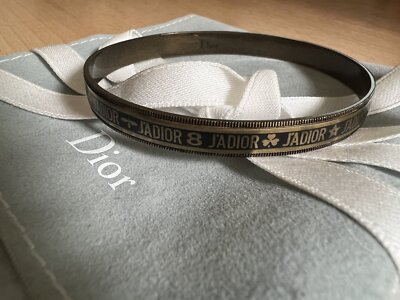 Dior J'adior Armreif Armband in schwarz gold 