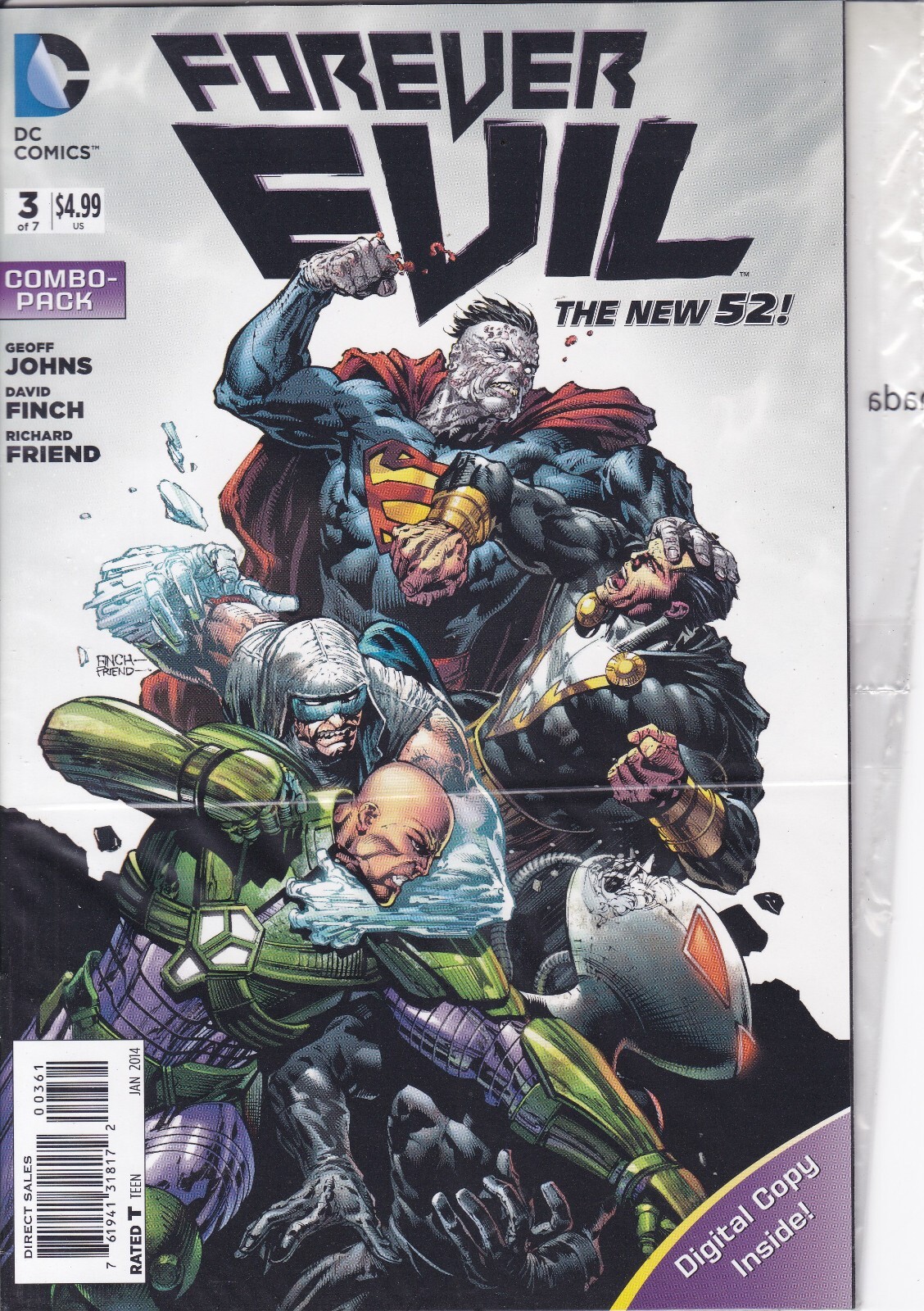 FOREVER EVIL #3 - COMBO  EDITION - New 52 - Back Issue