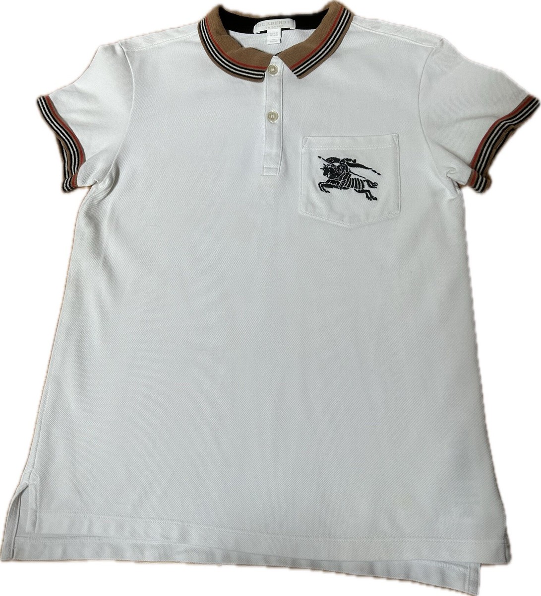 Burberry Boys Polo Shirt, Size 12Y - Main Image