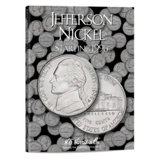 Coin Folder - Jefferson Nickel Set - Starting 1996 - HE Harris Album 2681