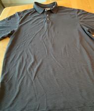 TOMMY BAHAMA MODAL POLY BLEND STRIPE BUTTON UP SHIRT MENS SZ XL