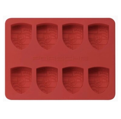 Porsche Crest Silicone Candy Ice Cube Mould Racing Car Cake Decoration Silicone