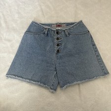 Vintage Hydraulic Jeans Shorts 13/14 90 s Button Fly