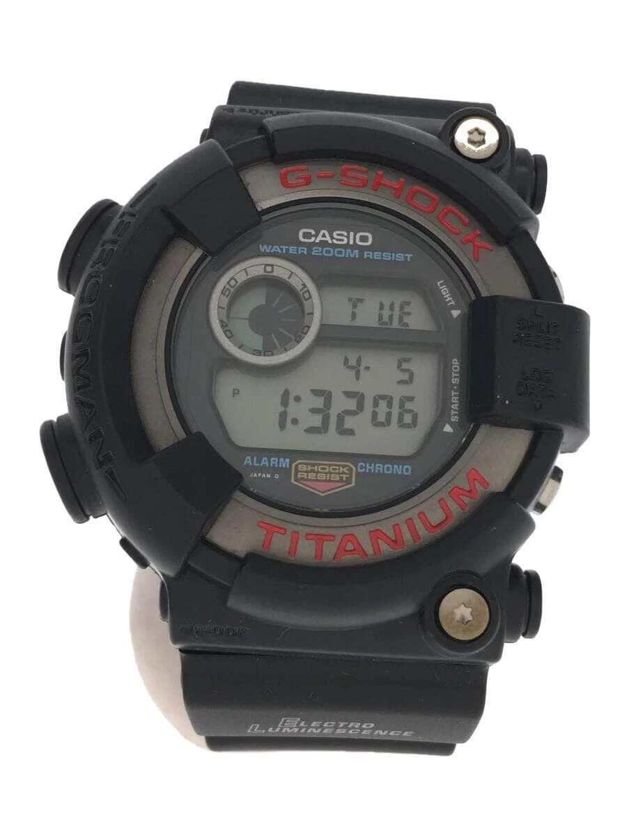 Casio G-Shock DW-8200-1A FROGMAN Black Quartz