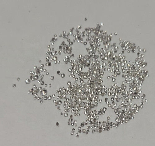Genuine full cut round diamonds 1.3-2mm  1.00 ct. t.w.   #49