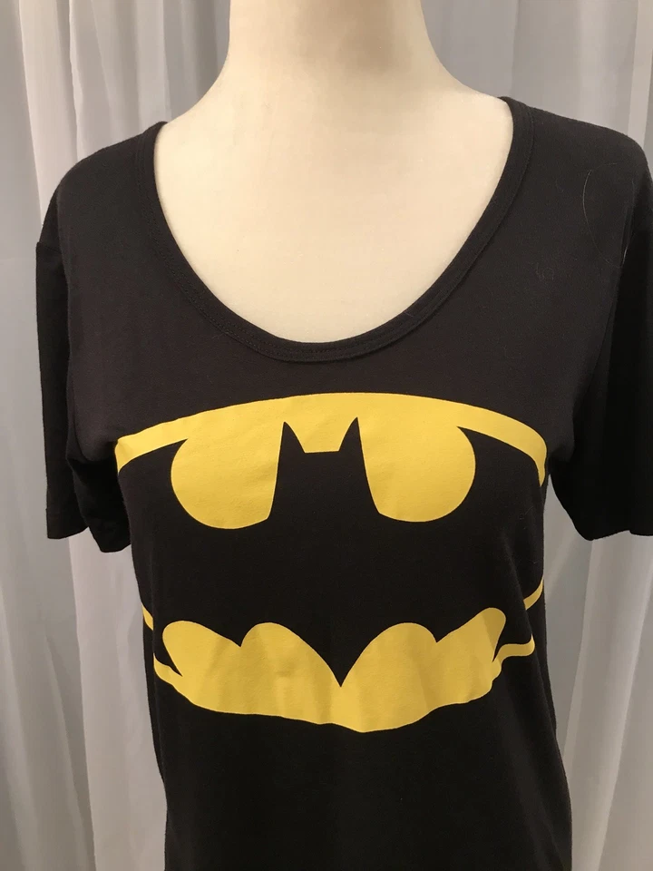 «Бэтмен логотип» Junior черный с серый плащ на спине вязаный верхний желтый логотип Sz маленький - Изображение 2 из 4