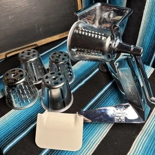 Saladmaster V Machine Manual Food Processor Slicer Grater Shredder Complete