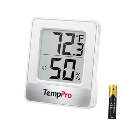 TP49 Digital Hygrometer Indoor Thermometer Humidity 1 White Indoor Thermometer
