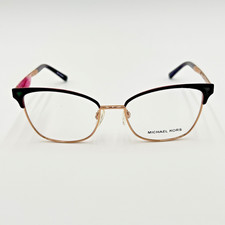 Michael Kors Adrianna IV MK3012 Eyeglasses Frame Black Rose Gold 51 17 135