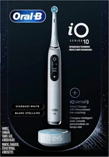 Oral-B iO Series 10 Electric Toothbrush Rechargeable 7 Modes + 4 Heads - White
