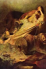 Rape of the Proserpina Rembrandt Van Rijn Poster Print