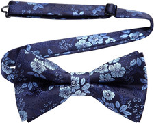 Bow Ties for Men Pretied Bowties Classic Formal Business Bow Tie Adjustable Tuxe