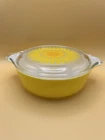 vintage pyrex sunflower casserole 1 PT