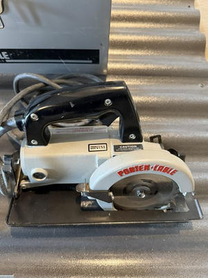 #ad #ad Porter Cable 314 Heavy Duty 4 1 2quot; Trim Circular Saw With Case and Accessories $149.99