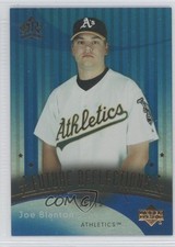 2005 Upper Deck Reflections Future Reflections Blue 16/75 Joe Blanton #123 e5r