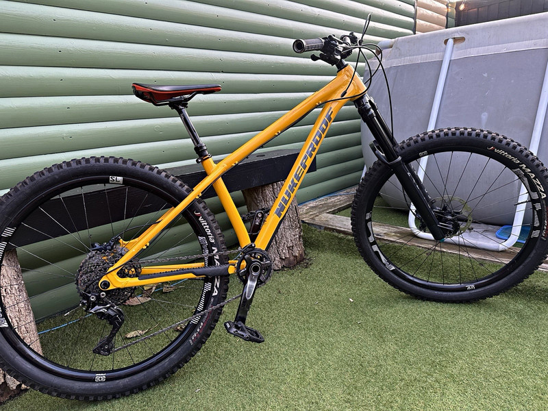 Nukeproof Scout mullet MTB Hardtail SizeS Yellow/Black Front Suspension