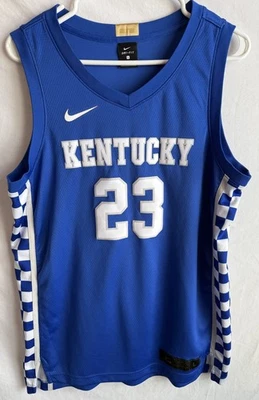 Anthony Davis Nike Elite Blue Kentucky Wildcats Jersey Men’s Size Large NCAA - Image 1 of 4