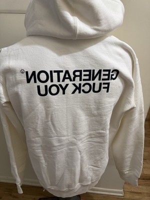 RARE Supreme x Undercover Generation F* You Zip Hoodie XL Off