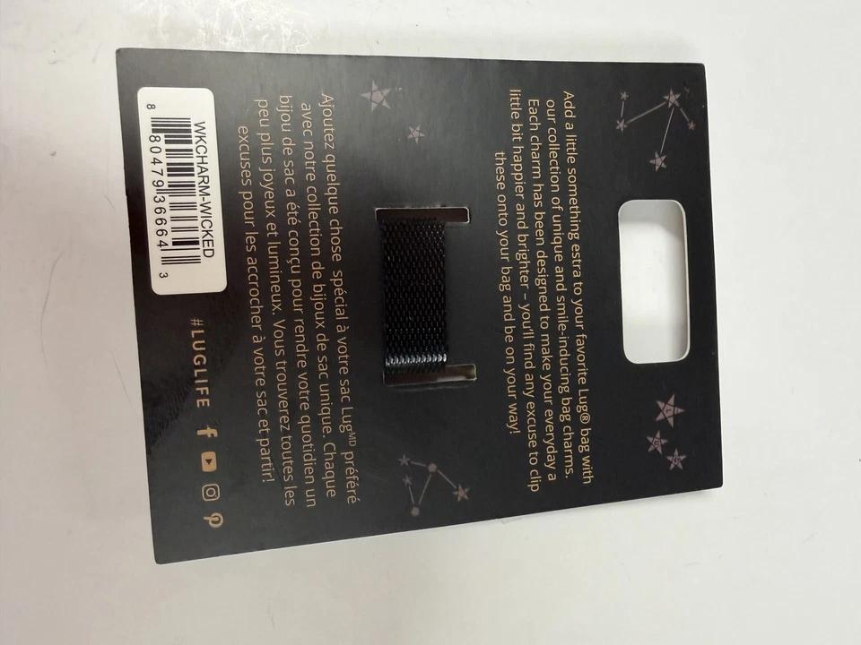 Lug "W" Wicked Movie Musical Oficial Bolso Esmalte Foto 2 de 2