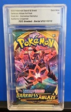 2020 Pokémon SWSH Darkness Blaze Foil Booster Pack TCC 10 Sealed