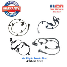 4 ABS Wheel Speed Sensor Front Rear Right & Left Fit Toyota 4Runner 96-2002 2WD
