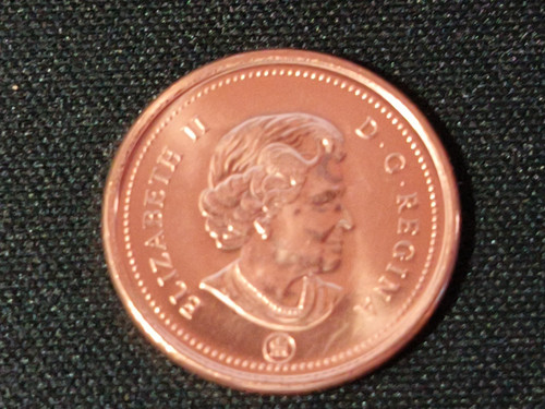Canada 2007 RCM LOGO 1 Cent Steel One Canadian Penny Coin Magnetic BU