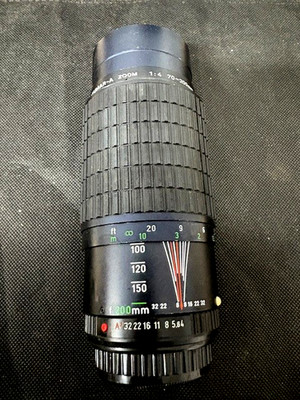 Takumar A 70-200mm 1:4 Zoom Macro Lens Manual Focus Lens f/Pentax K w/ caps  bxc