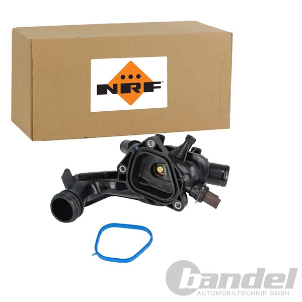 Nrf Thermostat 105°C Mit Dichtring Passend FüR CitroËN Berlingo C3 C4 C5 DS3 DS4-image