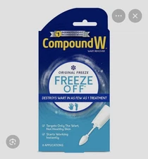 Compound W Freeze Off Plantar Wart Remover Kit – 8 Applications, 1 Count