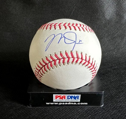 MIKE TROUT Autographed Official MLB Manfred Baseball FULL PSA/DNA LOA "AG07135"