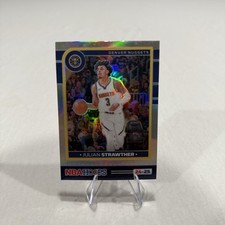 2024-25 Panini NBA Hoops PREMIUM Stock #174 Julian Strawther, Denver Nuggets